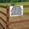 Signmission Safety Sign, OSHA Notice, 10" Height, Aluminum, NOTICE Equine Quarantine Sign With Symbol, Portrait OS-NS-A-710-V-15639 - alternate 4